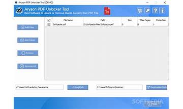 Aryson PDF Unlocker for Windows - Download it from Habererciyes for free